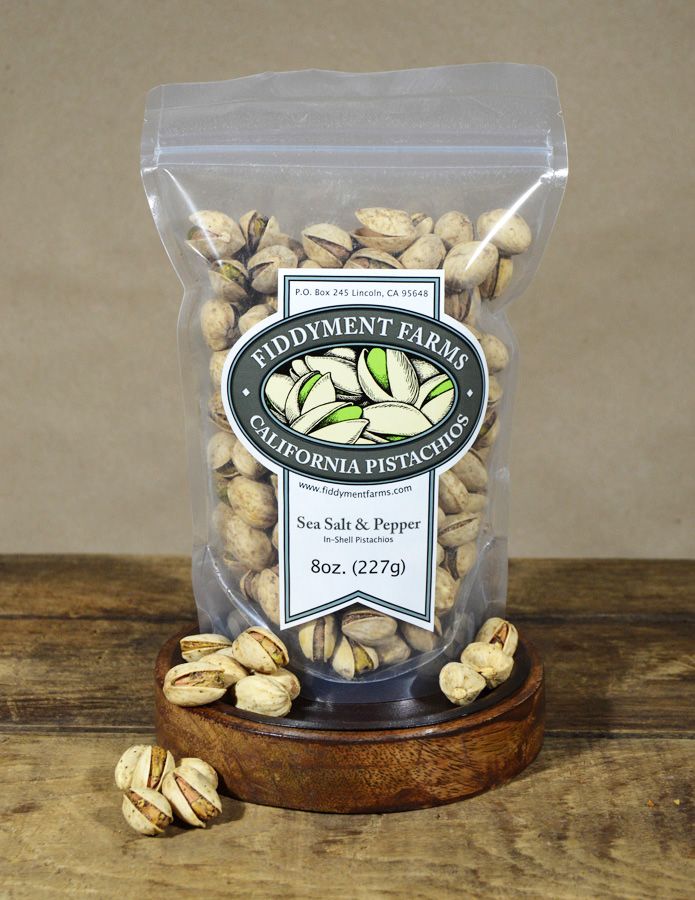 In-Shell Sea Salt & Pepper Pistachios