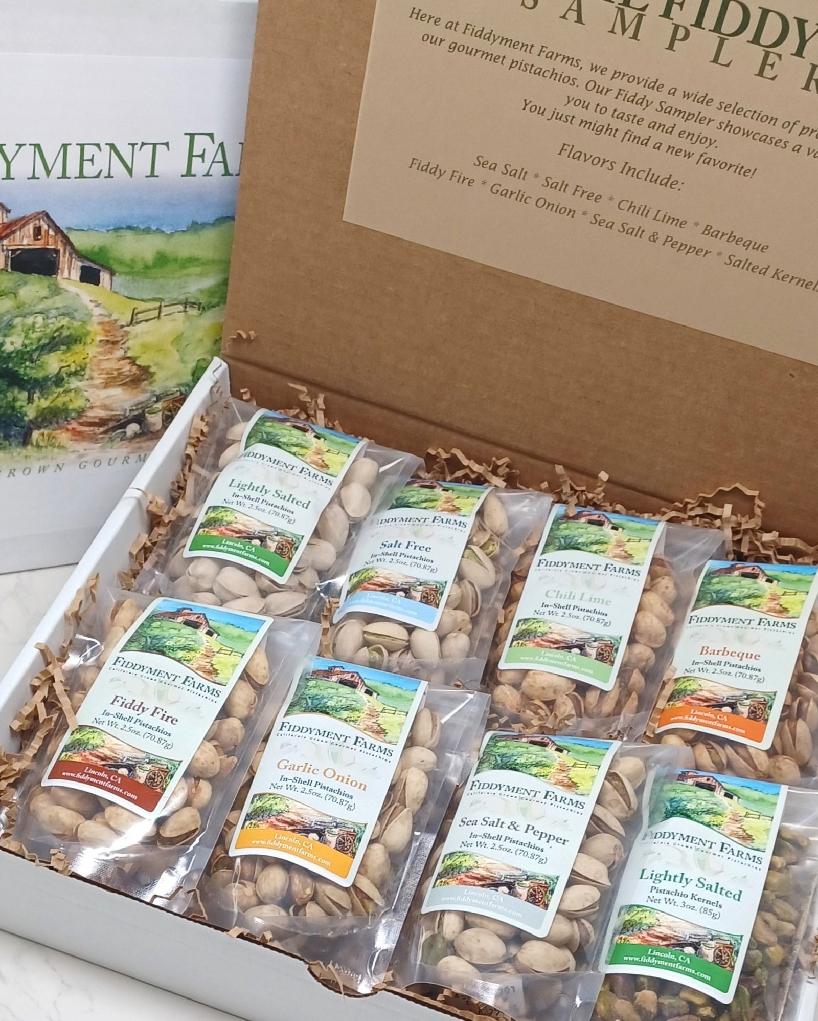 Gift Box - Pistachio Lovers Gourmet Sampler