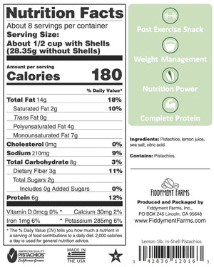In-Shell Lemon Pistachios