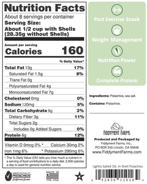 In-Shell Sea Salted Pistachios